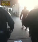 Naked Man At Ferry Terminal In Staten Island