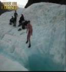 Naked Man's Ice Bath