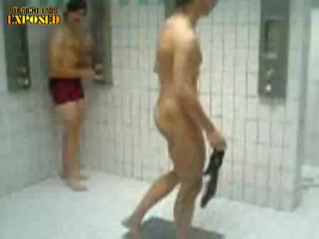 Naked Shower Lad's Dick Dance