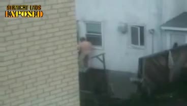 Naked Man Locked Out
