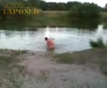 Lad Goes Skinny Dipping