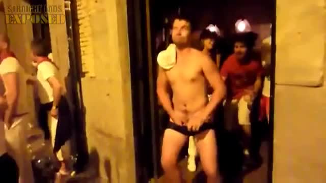 Lad Dances Naked