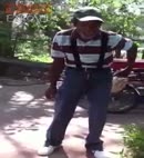 Dancing Man Pulls His Dick Out