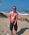 Chav Lad Flashes At The Beach