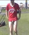 Mowing Lawn Missing Pants