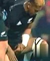Jerry Collins Takes A Piss