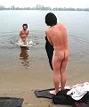 Naked Swim In Russia