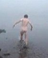 Skinny Dipping In Snowdonia In February 