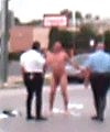 Arrested Naked