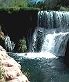 Jumping Fossil Creek Falls Naked