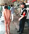 Naked Chinese And Police Battle