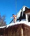Russian Lads On Roof