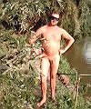 Naked In Lake