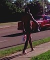 Naked Man Walking In Memphis 2