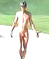 Naked On Golf Course