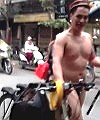 Nude Cyclist