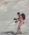 Naked Snowboarding