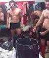 French Footballers In The Locker Room