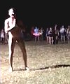 Naked Guy At Electric Forest