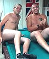 Naked Lads On Pool Table