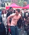 Naked Man At Festival