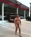 Naked Man On The Street