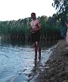 Skinny Dip At Lake