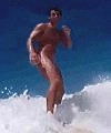 Surfing Naked At A Nude Beach