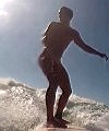Surfing Naked At Blacks Beach In San Diego California
