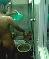 Indian Man In Bathroom