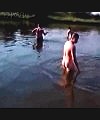 Russian Lads In Lake