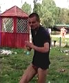 Russian Man Lost Pants