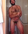 Shower Time Hairy Lad