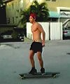 Skateboard Cock Out