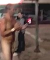 Guy Runs Naked Down Hollywood Blvd