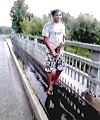 Pissing Off A Bridge