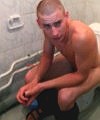 Russian Soldier In The Toilet