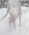 Naked Snow Fight