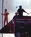 Butt Naked Man In Times Square