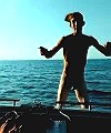 Naked Man On A Boat