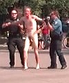 Arrested Naked