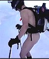 Skiing Naked