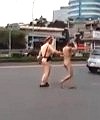 Asian Man Naked Walk