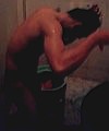 Asian Lad In The Shower