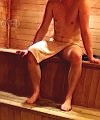 Dick Out In The Sauna