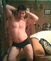 Chubby Lad Strips At Home