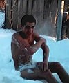 Russian Lad In The Snow