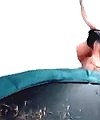 Naked Guy Flies Off Trampoline