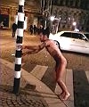 Naked Guy In Amsterdam Dam Square