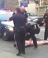 Police Let Naked Man Lay In The Middle Of The Street